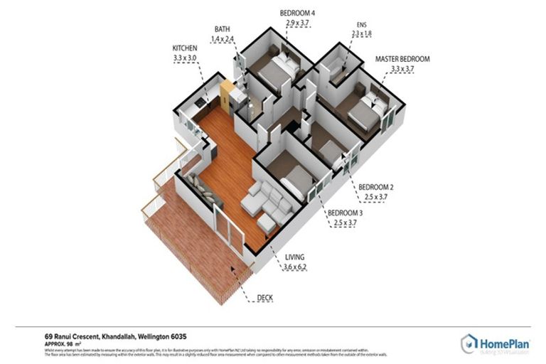 Photo of property in 69 Ranui Crescent, Khandallah, Wellington, 6035