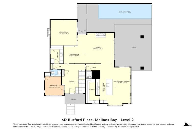 Photo of property in 6d Burford Place, Mellons Bay, Auckland, 2014