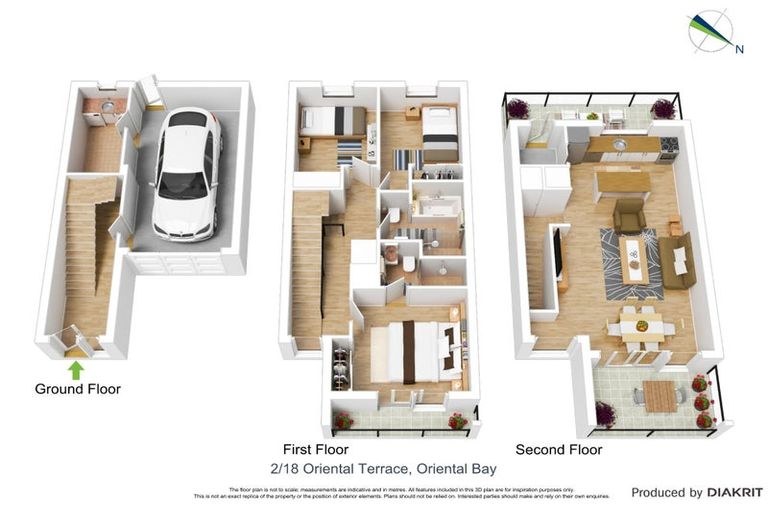 Photo of property in 18u2 Oriental Terrace, Oriental Bay, Wellington, 6011