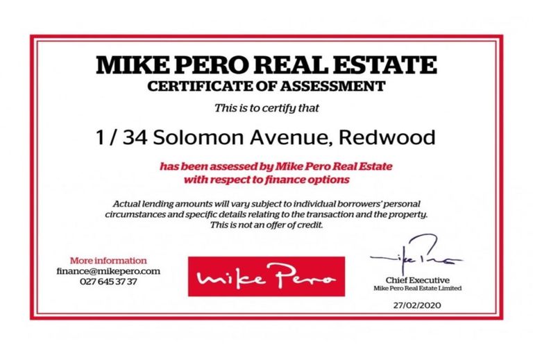 Photo of property in 34 Solomon Avenue, Redwood, Christchurch, 8051