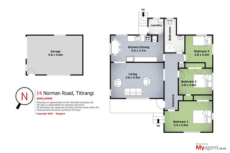 Photo of property in 1/14 Norman Road, Titirangi, Auckland, 0604