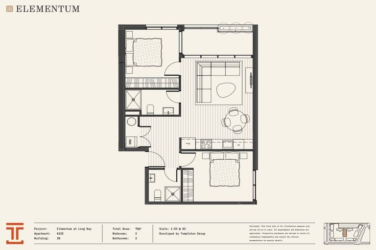 Photo of property in 102/21 Pennant Street, Long Bay, Auckland, 0630