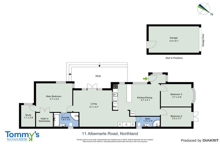 Photo of property in 11 Albemarle Road, Northland, Wellington, 6012