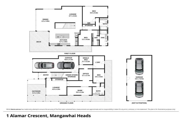Photo of property in 1 Alamar Crescent, Mangawhai Heads, Mangawhai, 0505