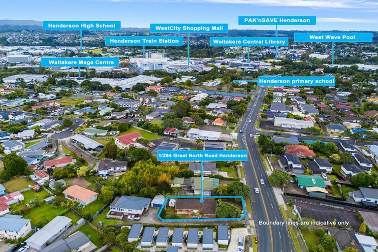Photo of property in 1/294 Great North Road, Henderson, Auckland, 0612
