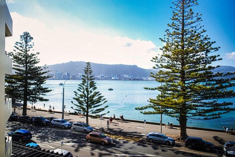 Photo of property in Sunhaven Flats, 262 Oriental Parade, Oriental Bay, Wellington, 6011