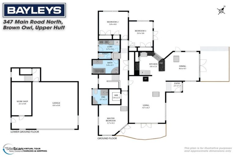 Photo of property in 347 Main Road North, Brown Owl, Upper Hutt, 5018