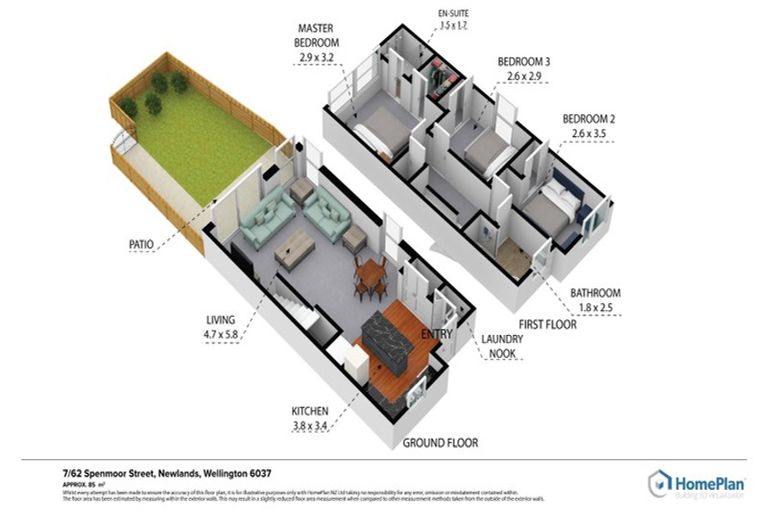 Photo of property in 62u7 Spenmoor Street, Newlands, Wellington, 6037