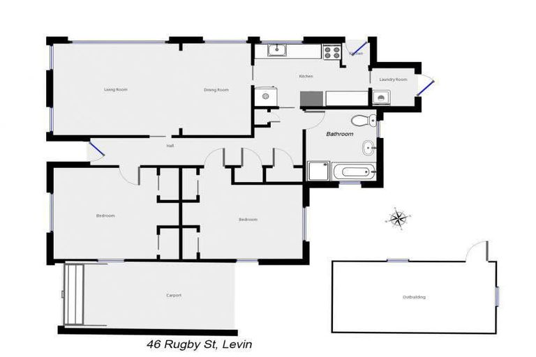 Photo of property in 46 Rugby Street, Levin, 5510