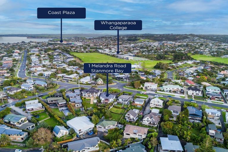 Photo of property in 1 Melandra Road, Stanmore Bay, Whangaparaoa, 0932