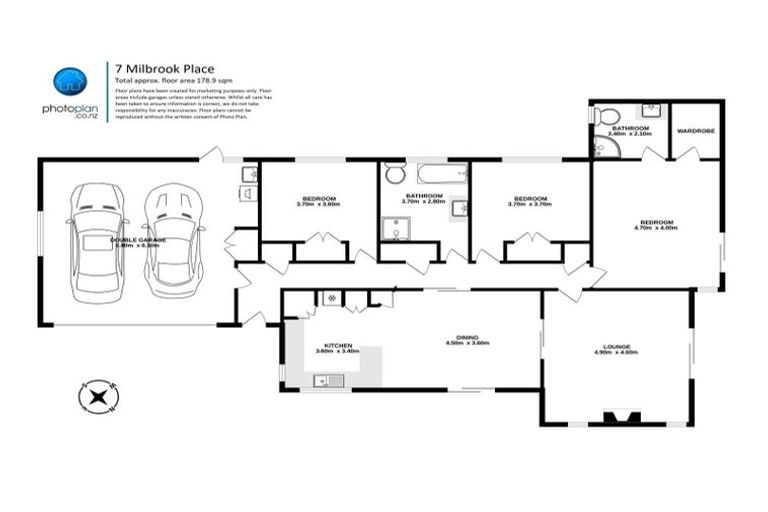 Photo of property in 7 Milbrook Place, Chartwell, Hamilton, 3210