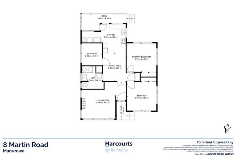 Photo of property in 8 Martin Road, Manurewa, Auckland, 2102