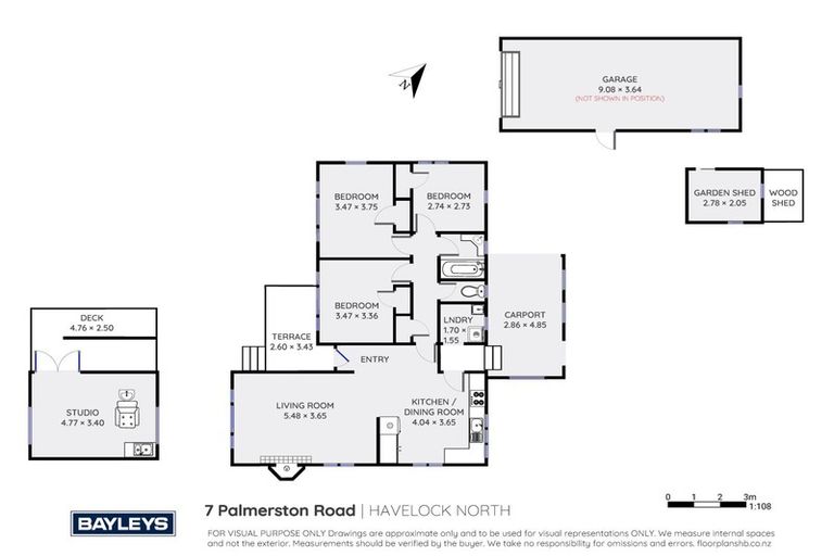 Photo of property in 7 Palmerston Road, Havelock North, 4130