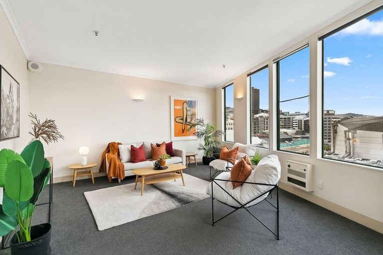 Photo of property in Civic Chambers Apartments, 25/25 Cuba Street, Te Aro, Wellington, 6011