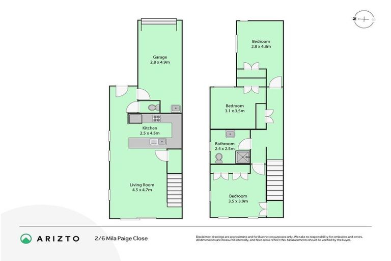 Photo of property in 6u1 Mila Paige Close, Glenview, Hamilton, 3206