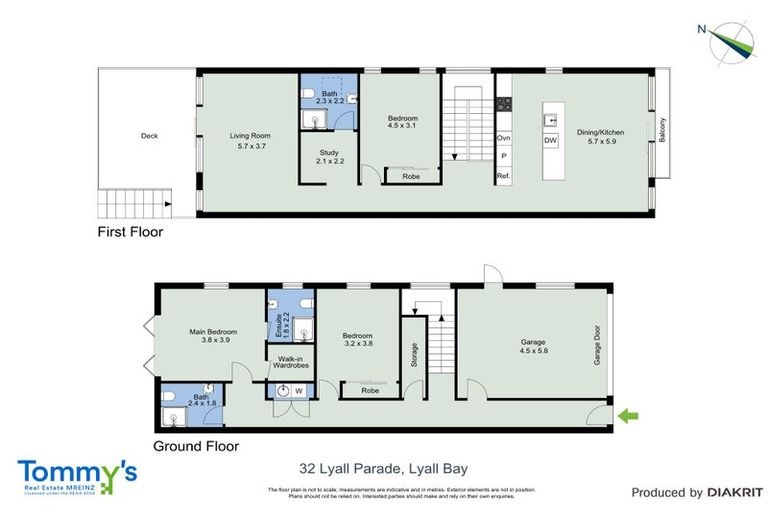 Photo of property in 32 Lyall Parade, Lyall Bay, Wellington, 6022