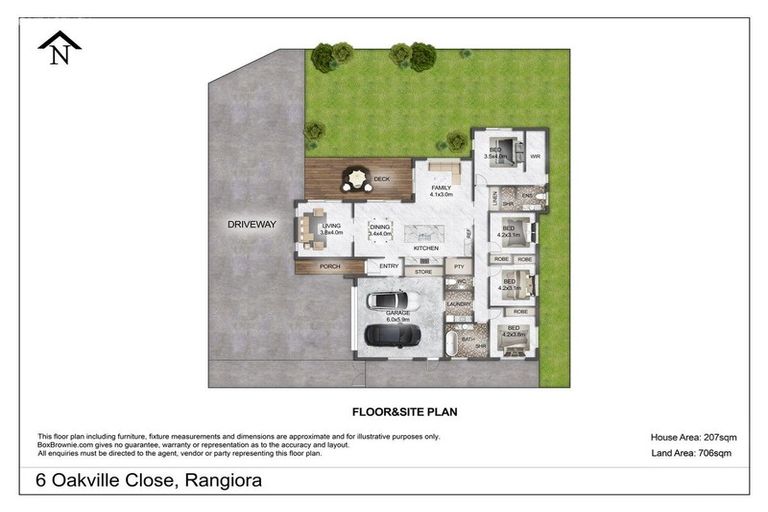 Photo of property in 6 Oakville Close, Rangiora, 7400