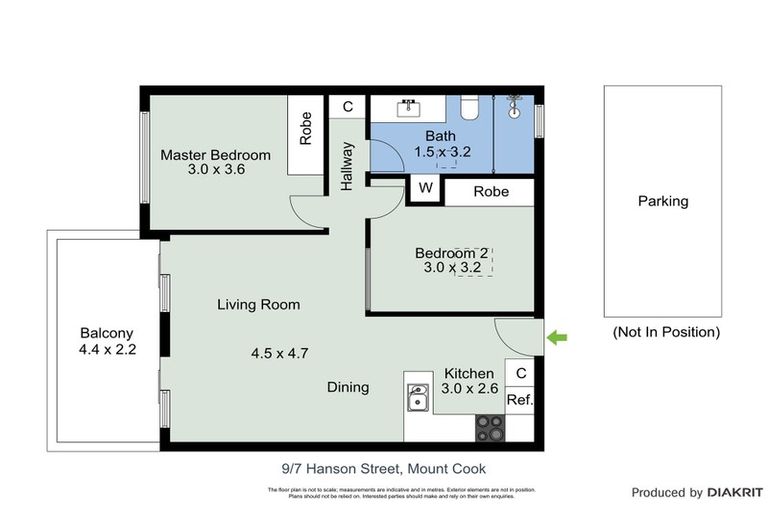 Photo of property in 9/7 Hanson Street, Mount Cook, Wellington, 6021