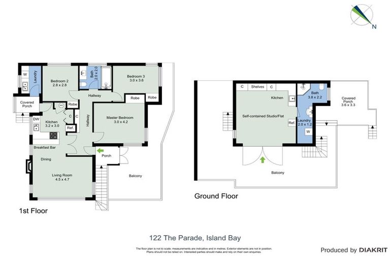 Photo of property in 122 The Parade, Island Bay, Wellington, 6023