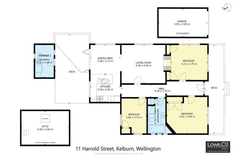 Photo of property in 11 Harrold Street, Highbury, Wellington, 6012