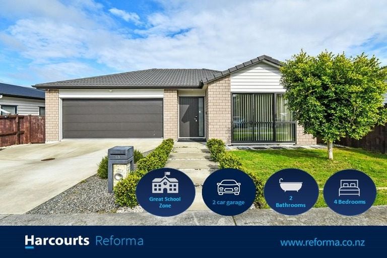 Photo of property in 18 Exmoor Road, Karaka, Papakura, 2113