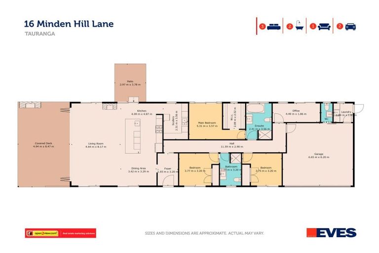Photo of property in 16 Minden Hill Lane, Minden, Tauranga, 3176