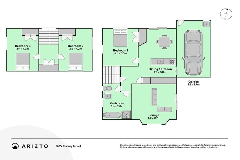 Photo of property in 3/27 Halsey Road, Manurewa, Auckland, 2102