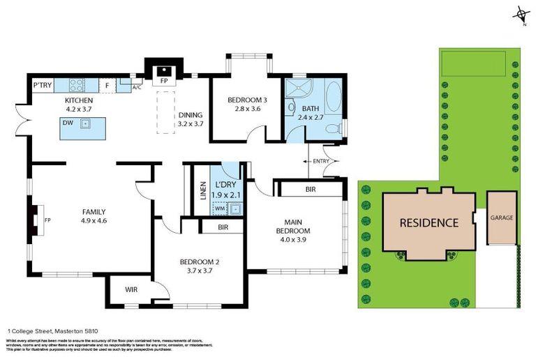 Photo of property in 1 College Street, Masterton, 5810