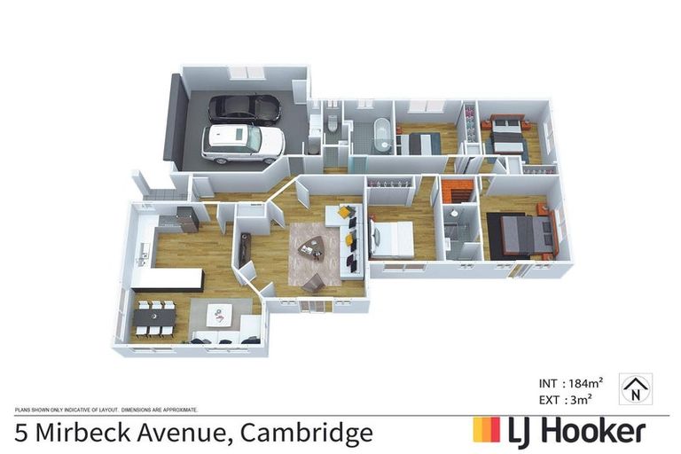 Photo of property in 5 Mirbeck Avenue, Cambridge, 3434