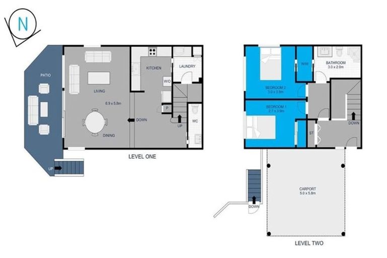 Photo of property in 15d/2 Verran Road, Birkenhead, Auckland, 0626