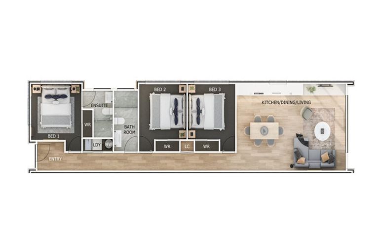Photo of property in 89u5 Albert Street, Hamilton East, Hamilton, 3216