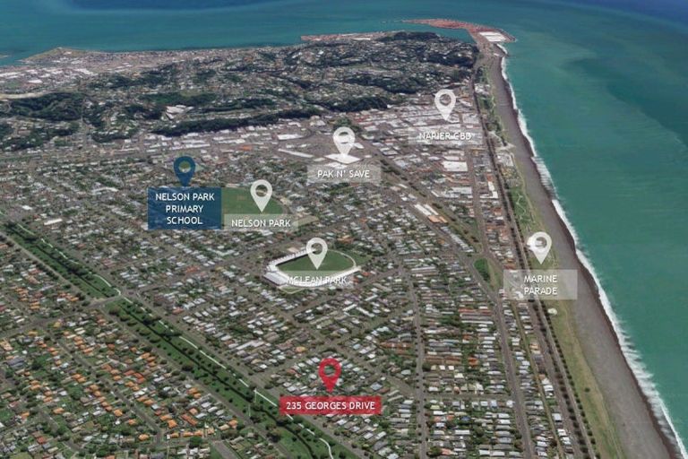 Photo of property in 235 Georges Drive, Napier South, Napier, 4110