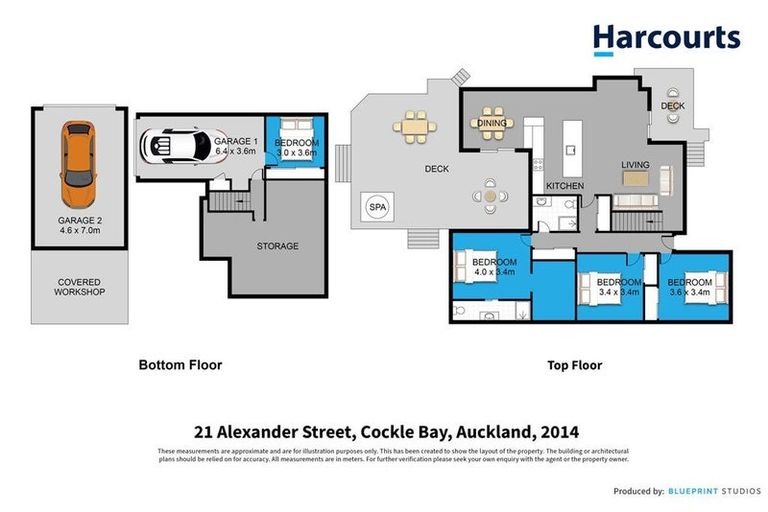 Photo of property in 21a Alexander Street, Cockle Bay, Auckland, 2014
