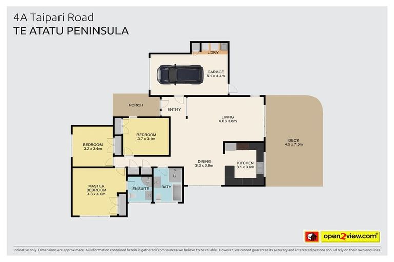 Photo of property in 4a Taipari Road, Te Atatu Peninsula, Auckland, 0610