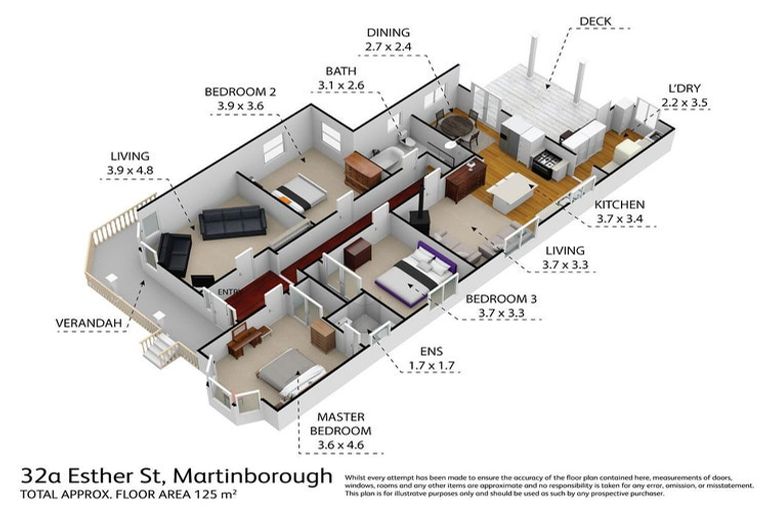 Photo of property in 32 Esther Street, Martinborough, 5711