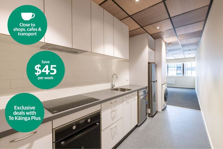 Photo of property in Te Kainga Te Aka, 203 Willis Street, Te Aro, Wellington, 6011