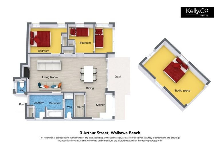 Photo of property in 3 Arthur Street, Waikawa Beach, Manakau, 5573