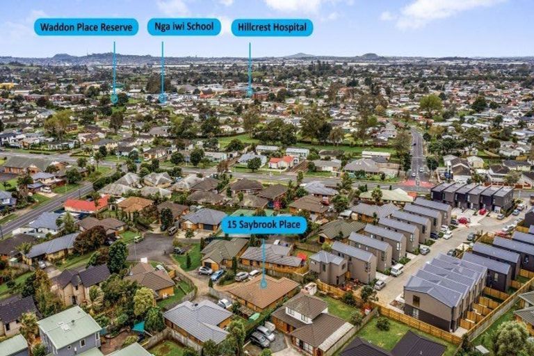 Photo of property in 15 Saybrook Place, Mangere, Auckland, 2022