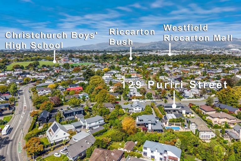Photo of property in 129 Puriri Street, Riccarton, Christchurch, 8041