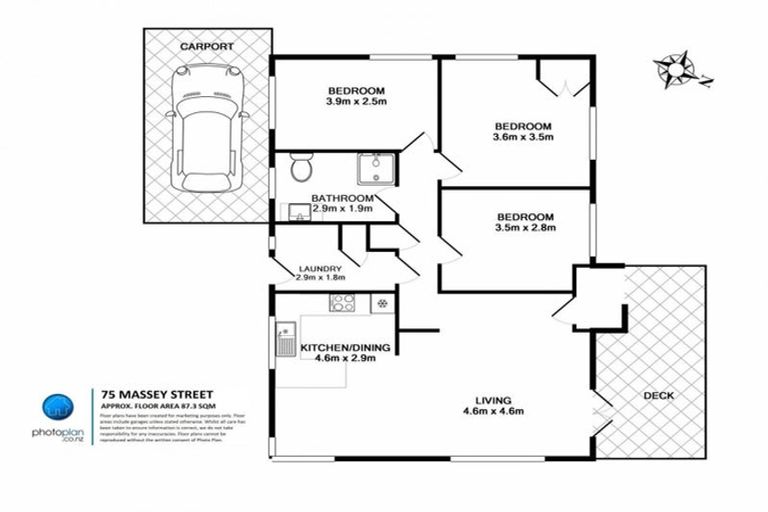 Photo of property in 75 Massey Street, Frankton, Hamilton, 3204