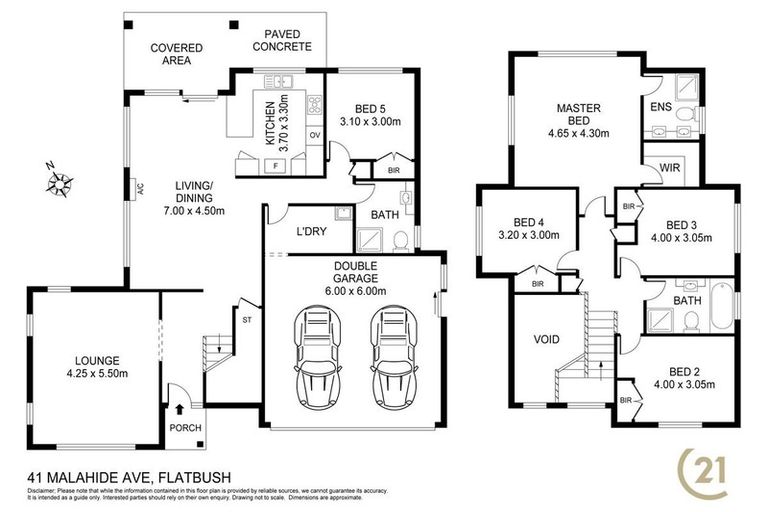 Photo of property in 41 Malahide Drive, Flat Bush, Auckland, 2019
