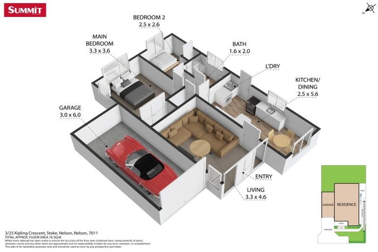 Photo of property in 3/25 Kipling Crescent, Stoke, Nelson, 7011
