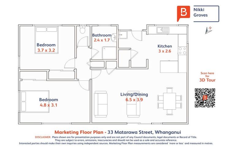 Photo of property in 1 Matarawa Street, Wanganui East, Wanganui, 4500