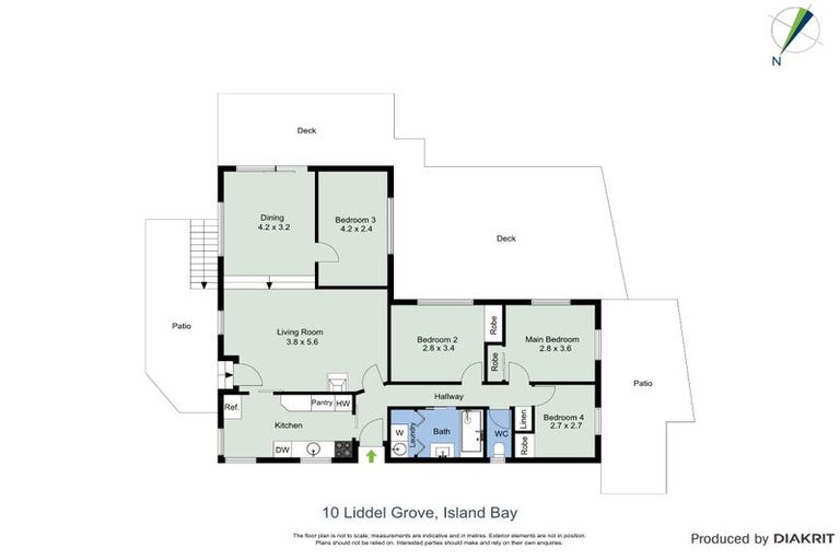 Photo of property in 10 Liddel Grove, Island Bay, Wellington, 6023