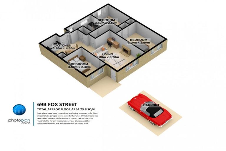 Photo of property in 69b Fox Street, Hamilton East, Hamilton, 3216