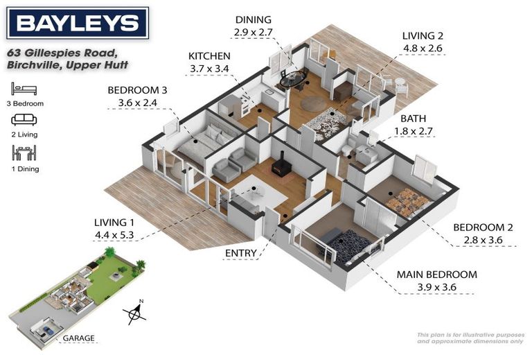 Photo of property in 63 Gillespies Road, Birchville, Upper Hutt, 5018