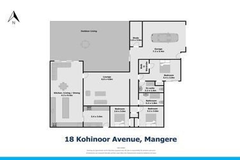 Photo of property in 18 Kohinoor Avenue, Mangere, Auckland, 2022