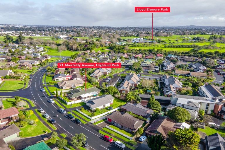 Photo of property in 71 Aberfeldy Avenue, Highland Park, Auckland, 2010