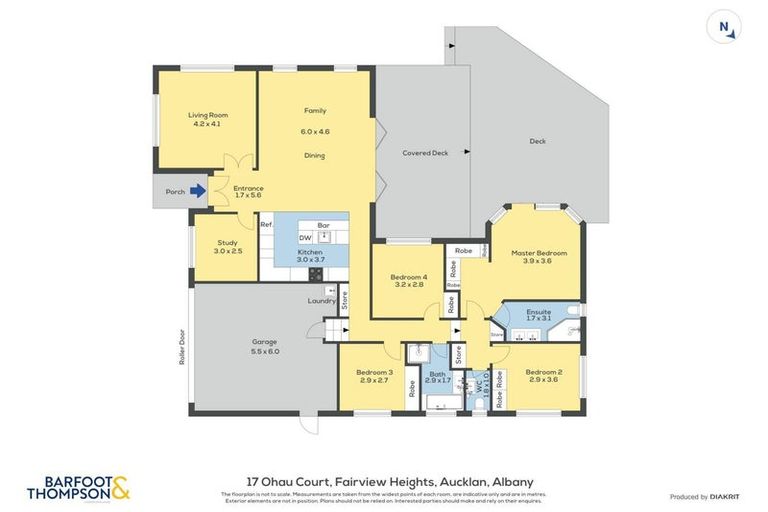 Photo of property in 17 Ohau Court, Fairview Heights, Auckland, 0632