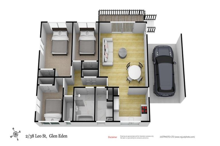 Photo of property in 2/38 Leo Street, Glen Eden, Auckland, 0602